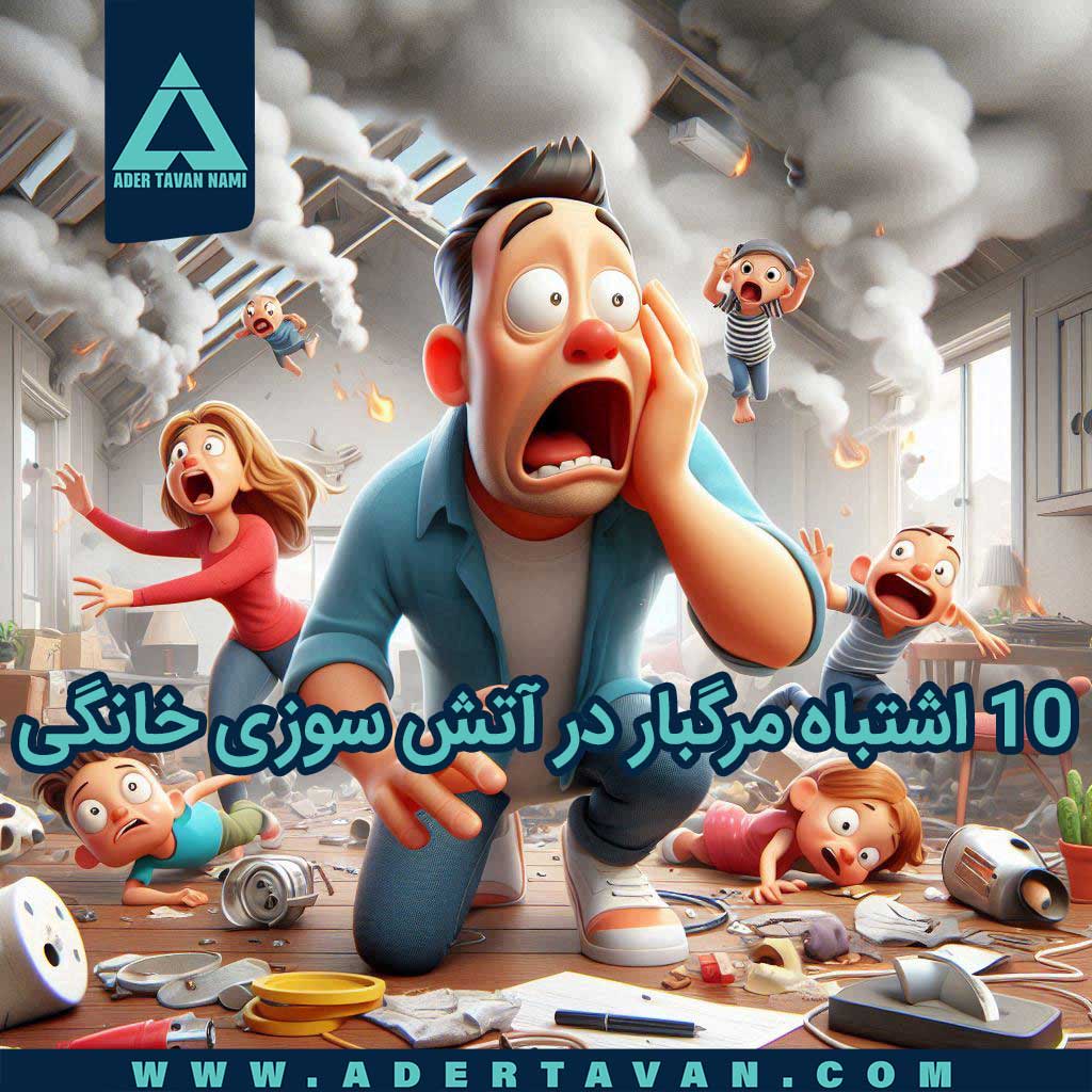 اشتباه مرگبار در آتش سوزی خانگی اشتباه مرگبار در آتش سوزی خانگی