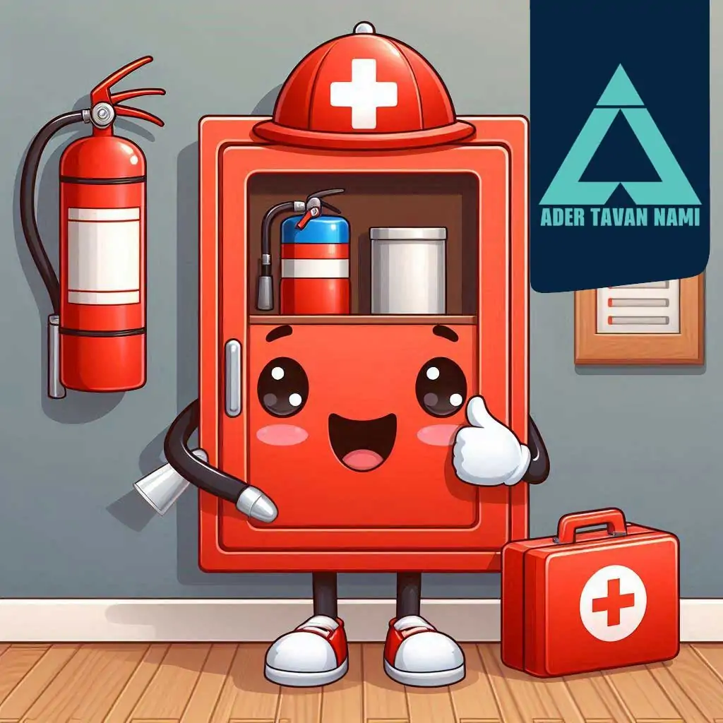 جعبه آتش نشانی مناسب محل کار