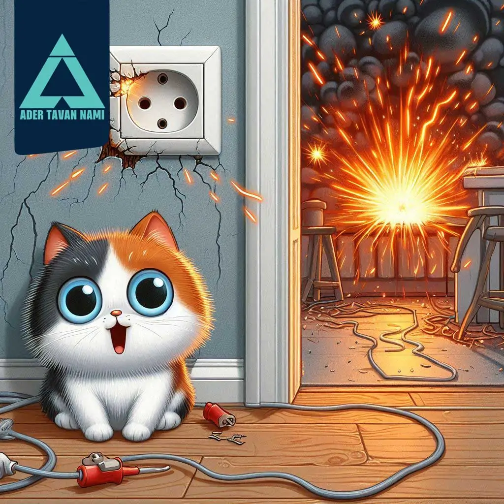 آتش سوزی الکتریکی ( آتش سوزی ناشی از برق )