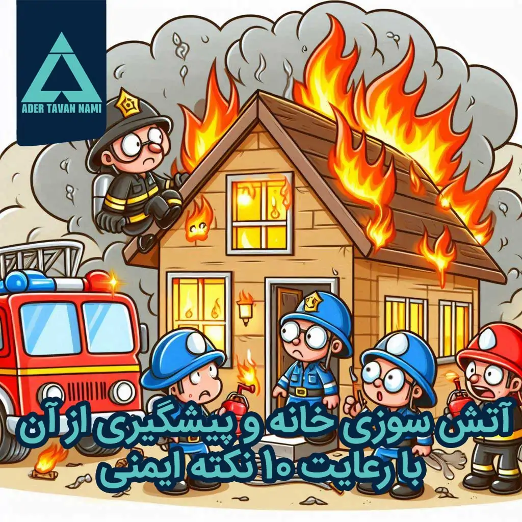آتش سوزی خانه