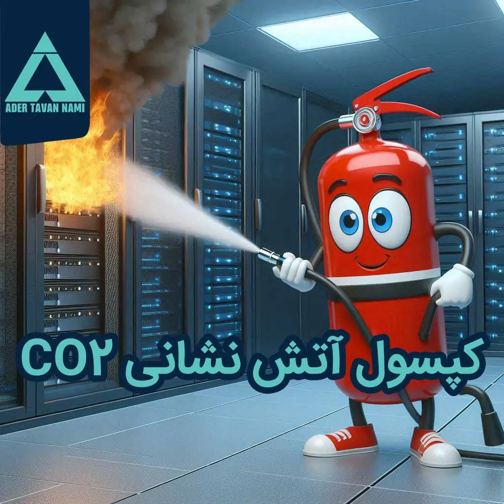 کپسول آتش نشانی co2 ( کپسول های آتش نشانی دی اکسید کربن )