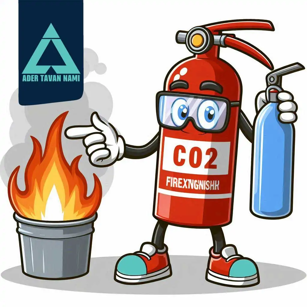 کپسول آتش نشانی co2 ( کپسول های آتش نشانی دی اکسید کربن )