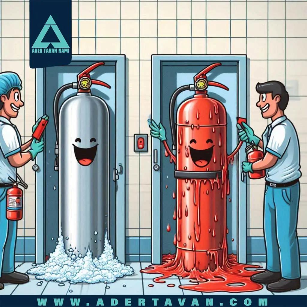 جعبه آتش نشانی بیمارستان