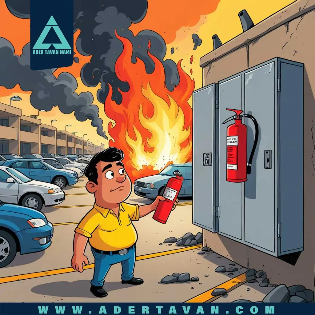 ۱۰ آتش سوزی شایع و نقش جعبه آتش نشانی در آتش سوزی ۱۰ آتش سوزی شایع و نقش جعبه آتش نشانی در آتش سوزی