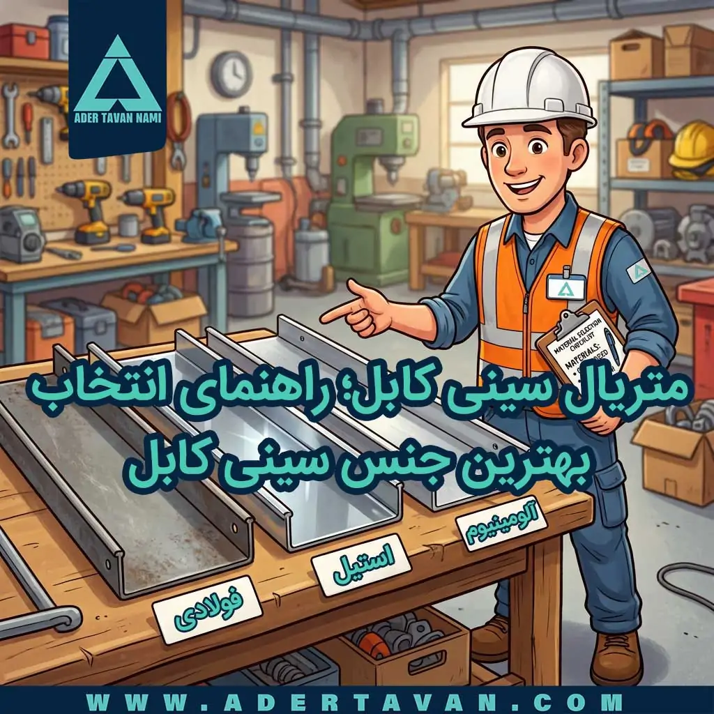 متریال سینی کابل؛راهنمای انتخاب بهترین جنس سینی کابل
