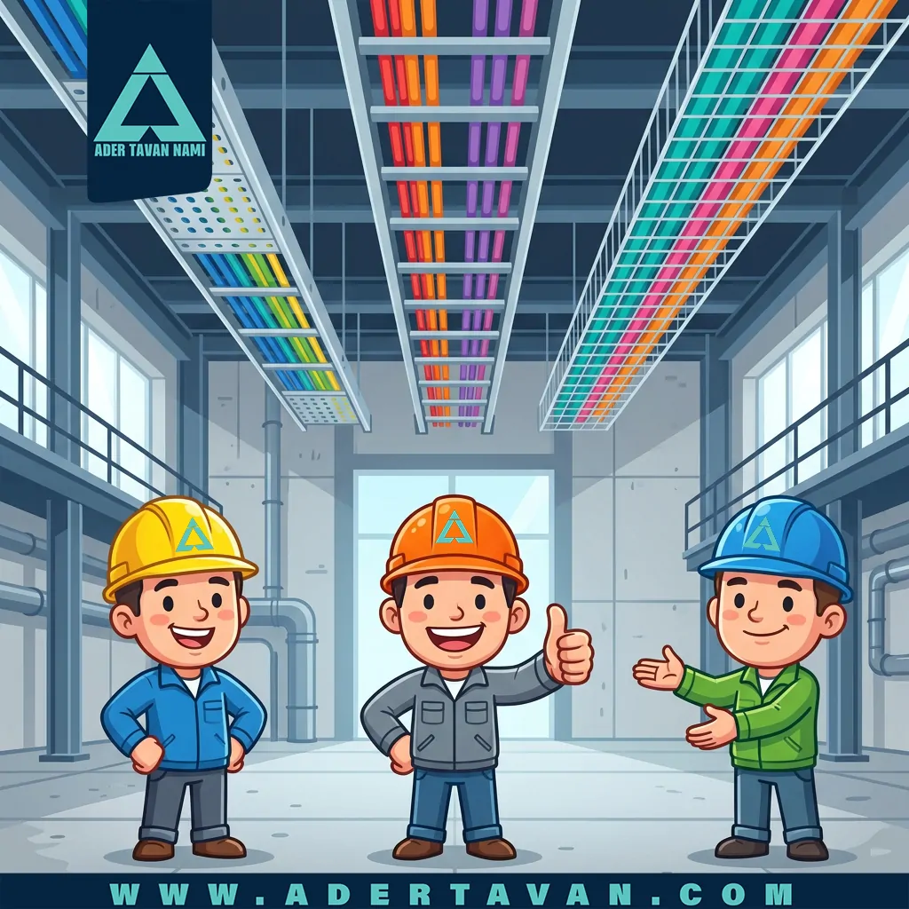 سینی، نردبان و سبد کابل در برابر آتش سوزی زلزله